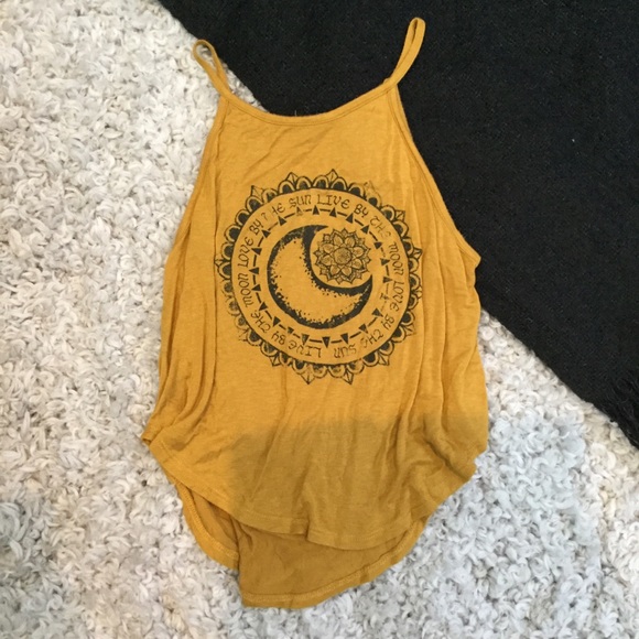 G Mini Yellow Mandala Tank - Picture 1 of 1